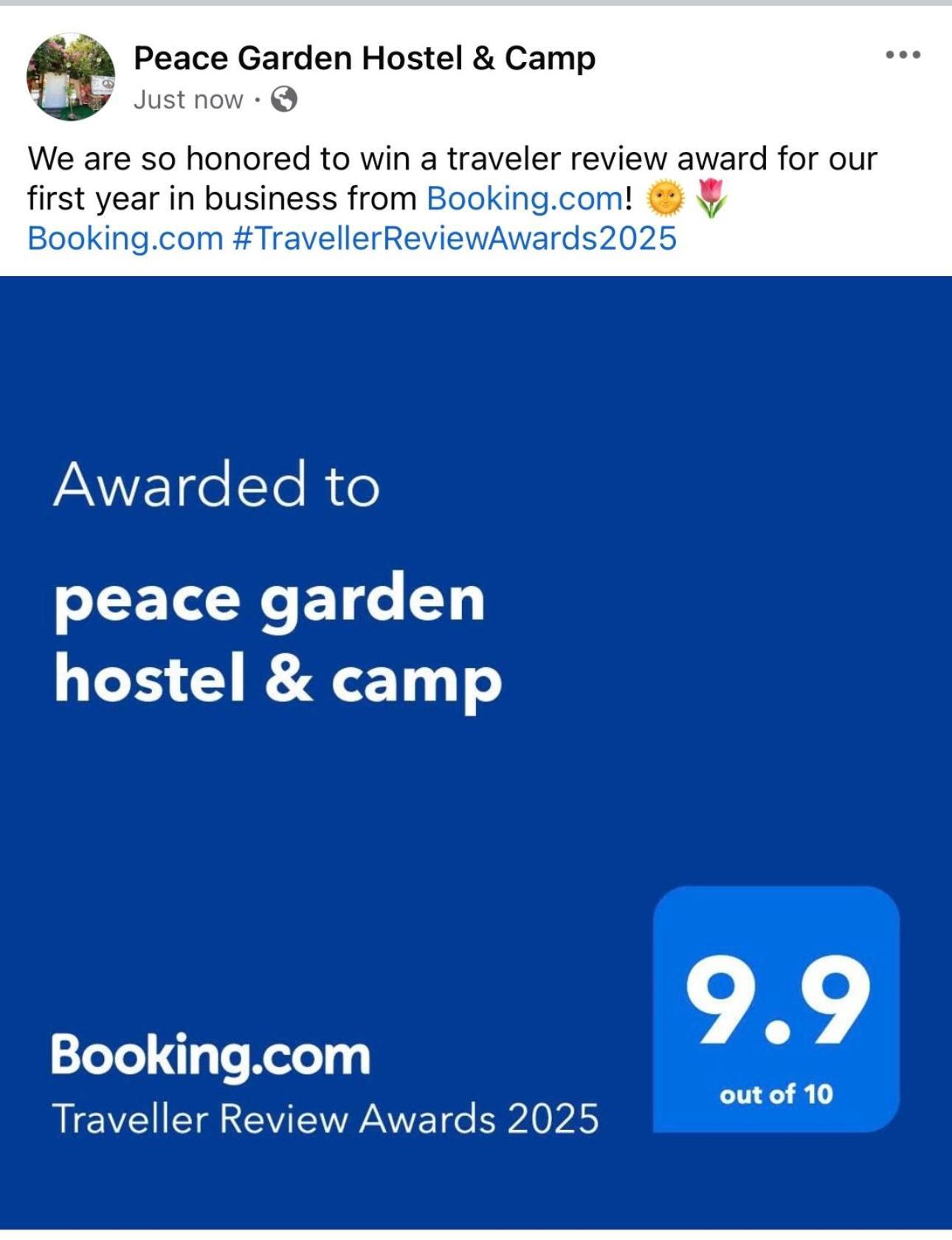 Peace Garden Hostel & Camp Luksor Dış mekan fotoğraf